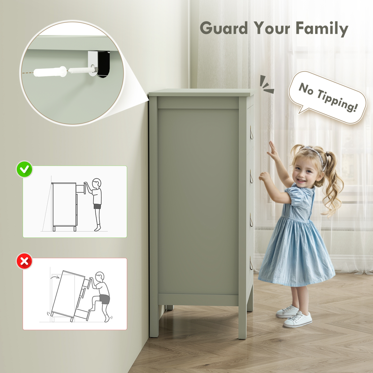 Three drawer shoe cabinet