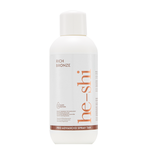 He-Shi Rich Bronze Spraytan 1L (10%) - Dark - No Smell Self Tan