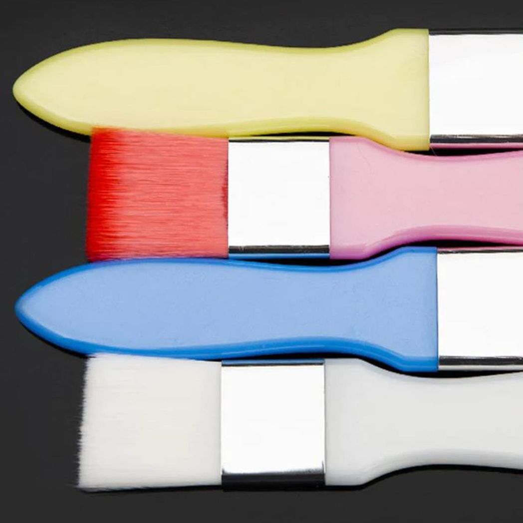 Envie Colourful Makeup Paintbrush Style Foundation Brush MX04, Yellow