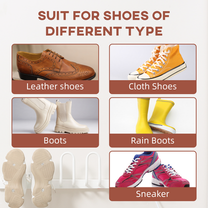 Wall Mounted Electric Shoe Dryer Shoe Warmers for Boots 3 Pairs White HOMCOM