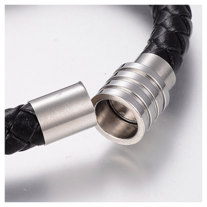 Mens Nautical Leather Bracelet