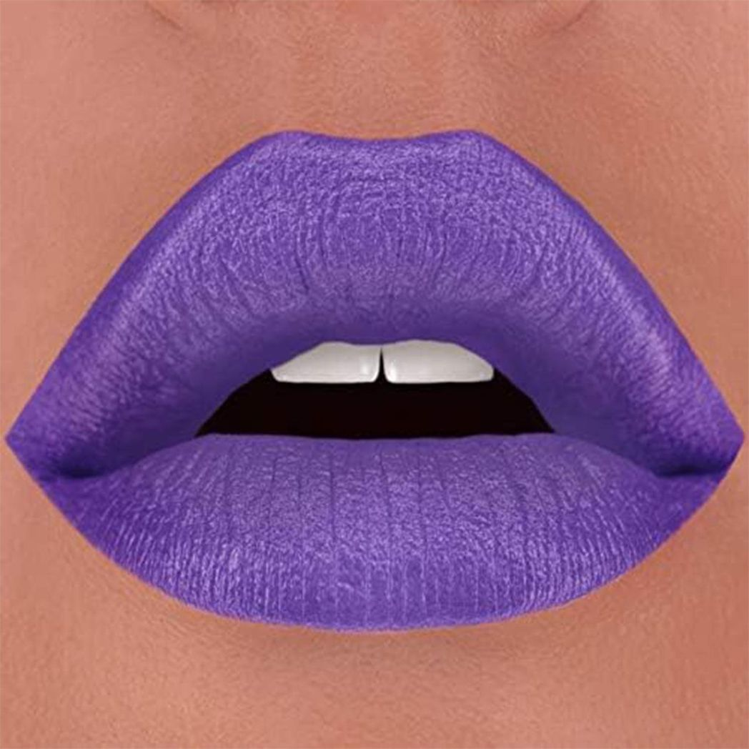 Folly Fire Creamy Matte Manipulation Matte Lipstick in Kino no, Royal Purple