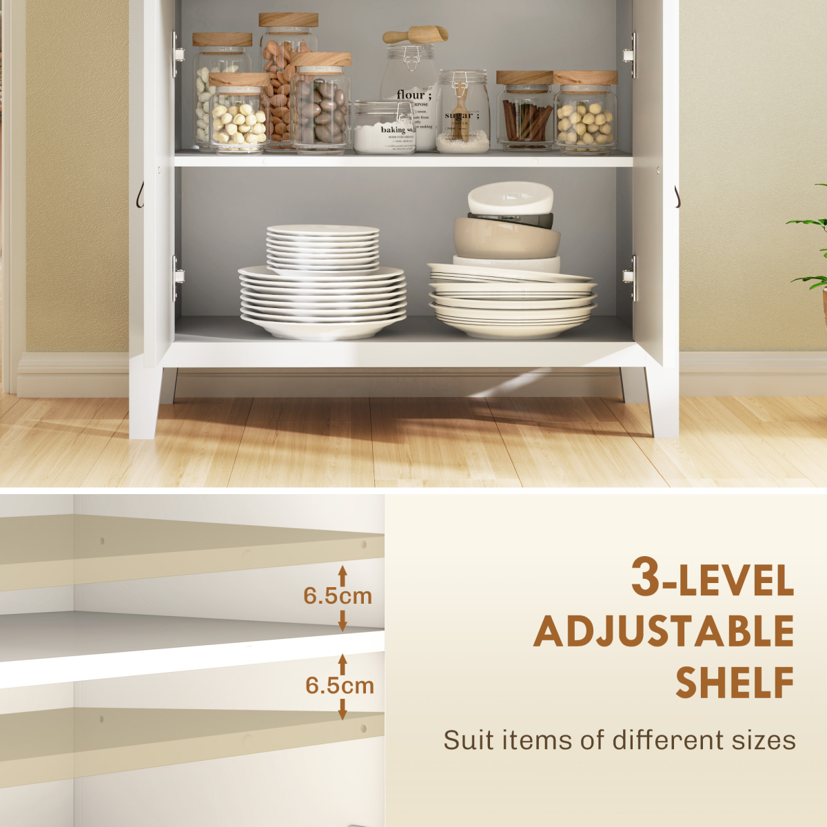 Three drawer shoe cabinet