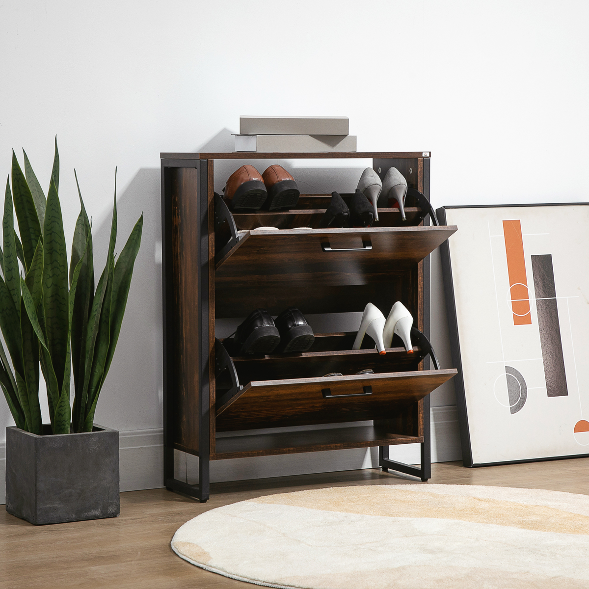 Shoe Storage Cabinet