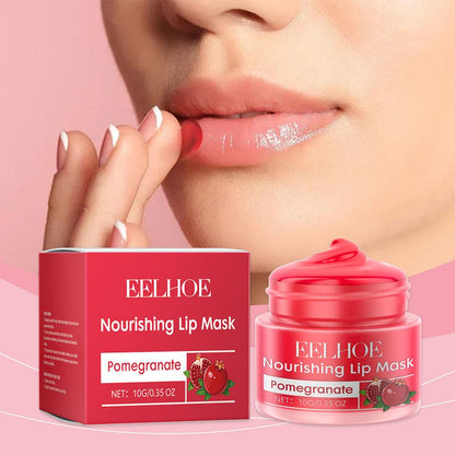 Red Pomegranate Lipstick For Women Hydrating Lipstick Glossy Moisture Lip Gloss Sheer Coverage Long Lasting Lip Balm For Dry Lip