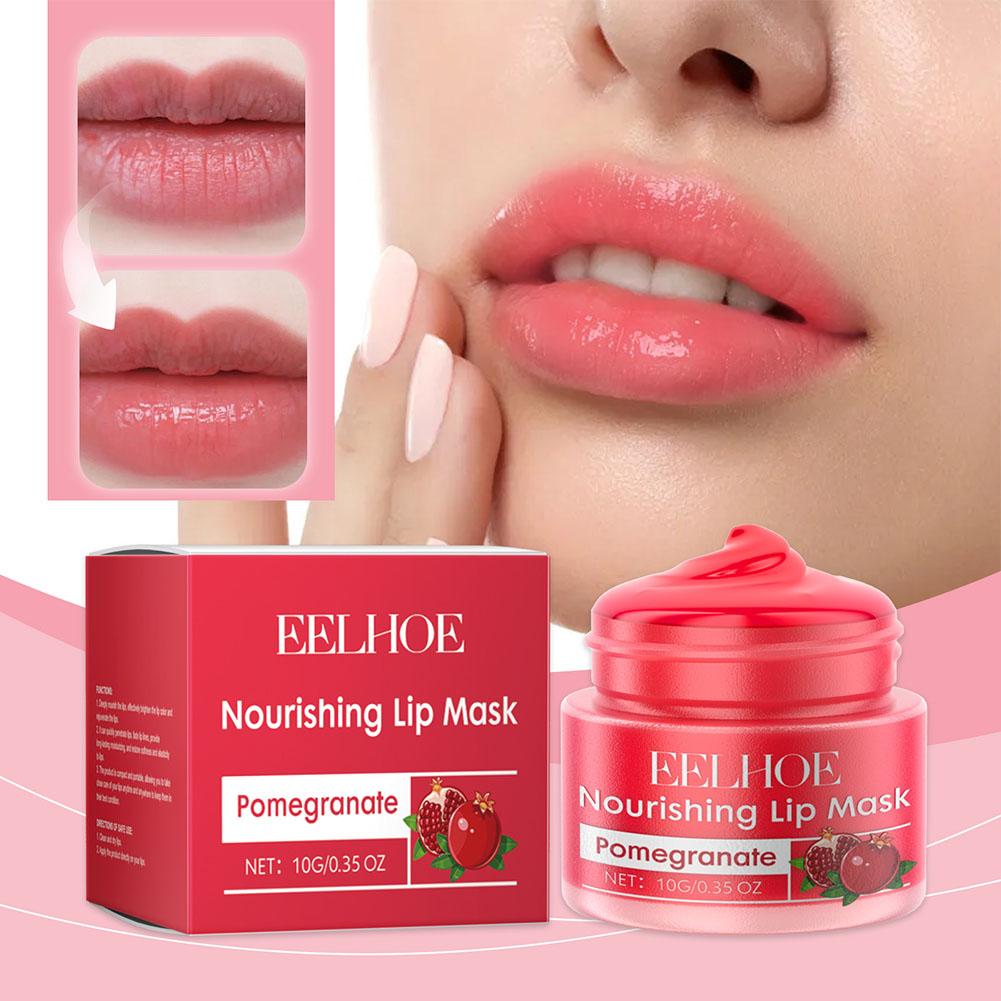 Red Pomegranate Lipstick For Women Hydrating Lipstick Glossy Moisture Lip Gloss Sheer Coverage Long Lasting Lip Balm For Dry Lip