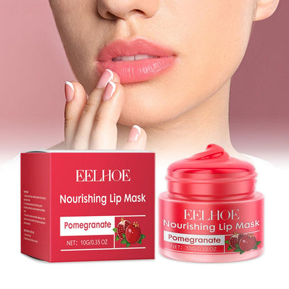 Red Pomegranate Lipstick For Women Hydrating Lipstick Glossy Moisture Lip Gloss Sheer Coverage Long Lasting Lip Balm For Dry Lip