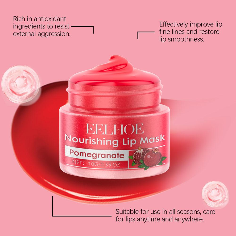 Red Pomegranate Lipstick For Women Hydrating Lipstick Glossy Moisture Lip Gloss Sheer Coverage Long Lasting Lip Balm For Dry Lip