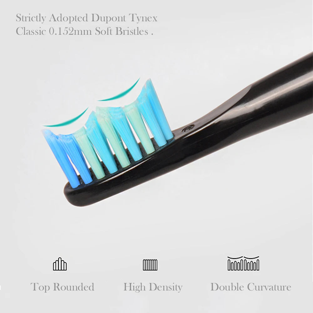 Electric Toothbrush Sonic Rechargeable Top Quality Smart Chip Toothbrush Head Replaceable Whitening Healthy Best Gift !