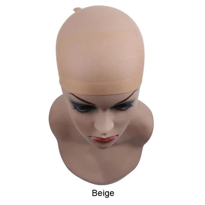 2 pcs/ Pack Wig Caps Hair NetS Weave  Hairnets Wig Nets Stretch Mesh Caps Stocking Caps  for Making Wigs Free Size
