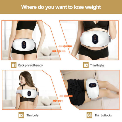 Body Slimming High Frequency Vibrating Massager Fat Burner Infrared Therapy Lose Weight Body Massager 3 in 1 EMS Electric