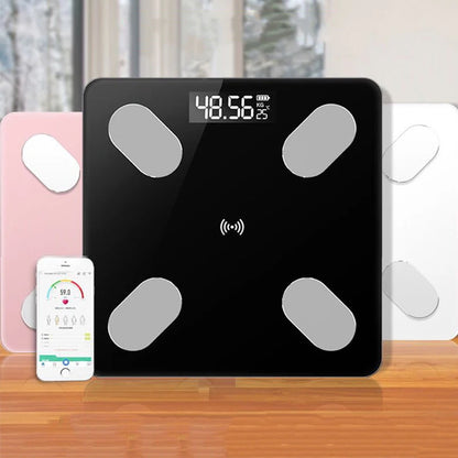 Bluetooth Body Fat Bathroom Scale Led Bathroom Weight Balance Body Composition Analyzer