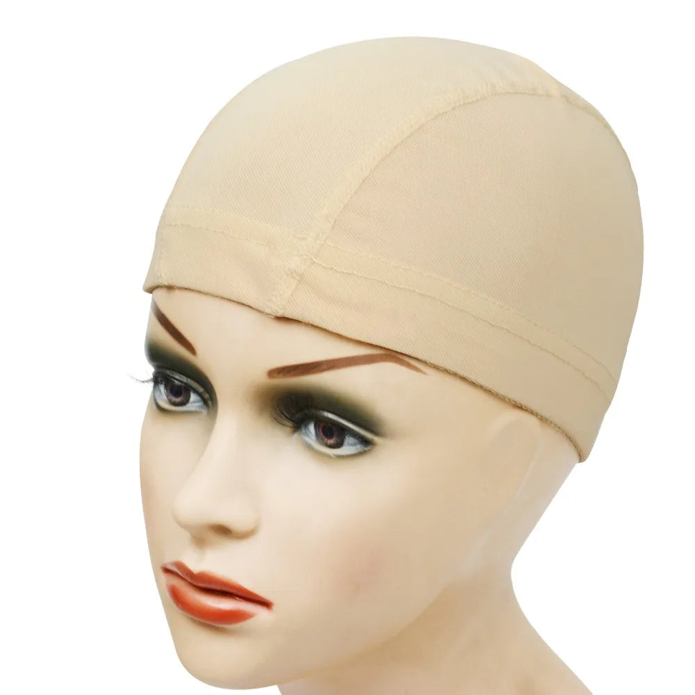 5 Pcs/lots Dome Caps Mesh Caps Wig Caps for Making Wigs Weaving Caps Hair Nets Elastic Nylon Breathable Mesh Hairnets