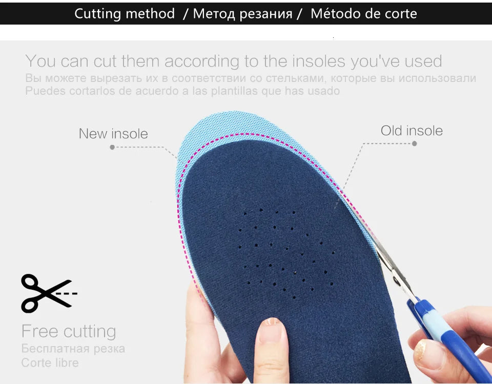 KOTLIKOFF Height Increase Insoles For Growth 1.5/2.5/3.5cm Invisible Height Lift Insole Inner Shoes Sole Heel Heightening Insert