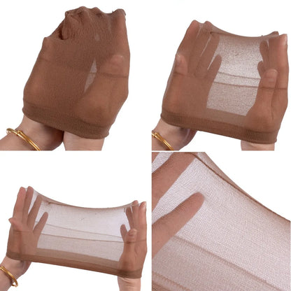 2 pcs/ Pack Wig Caps Hair NetS Weave  Hairnets Wig Nets Stretch Mesh Caps Stocking Caps  for Making Wigs Free Size