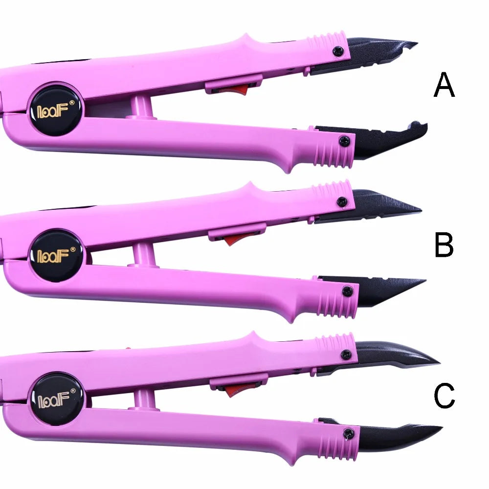 1pc JR-611 A/B/C tip Constant Heat Iron Hair Connectors Hair Extensions Tools  Fusion Iron Wand Iron Melting Tool+EU outlet