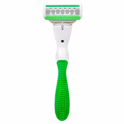 QShave Green Series Blade Lady Personalized Shaving Razor X5 USA Blade Women Razor Blade, 4 / 8 /16 Cartridges