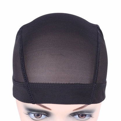 5 Pcs/lots Dome Caps Mesh Caps Wig Caps for Making Wigs Weaving Caps Hair Nets Elastic Nylon Breathable Mesh Hairnets