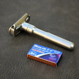 Safety Razor Straight razor For Men Adjustable  Close Shaving Classic Double Edge Razor Blades knife replacement shaving set