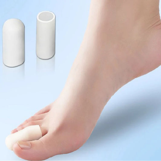 8Pcs Women Silicone Gel Tube Finger Toe Protectors Blister Protect Foot Feet Pain Relief Feet Care Feet Care Product C477