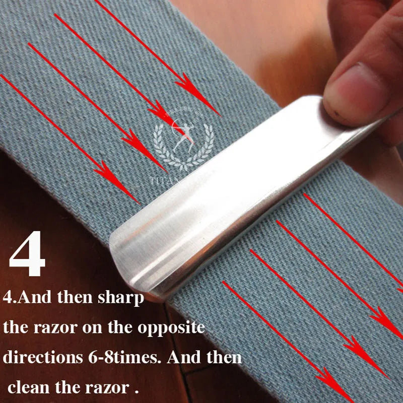 Titan shaving razor  sharp already straight razor for men