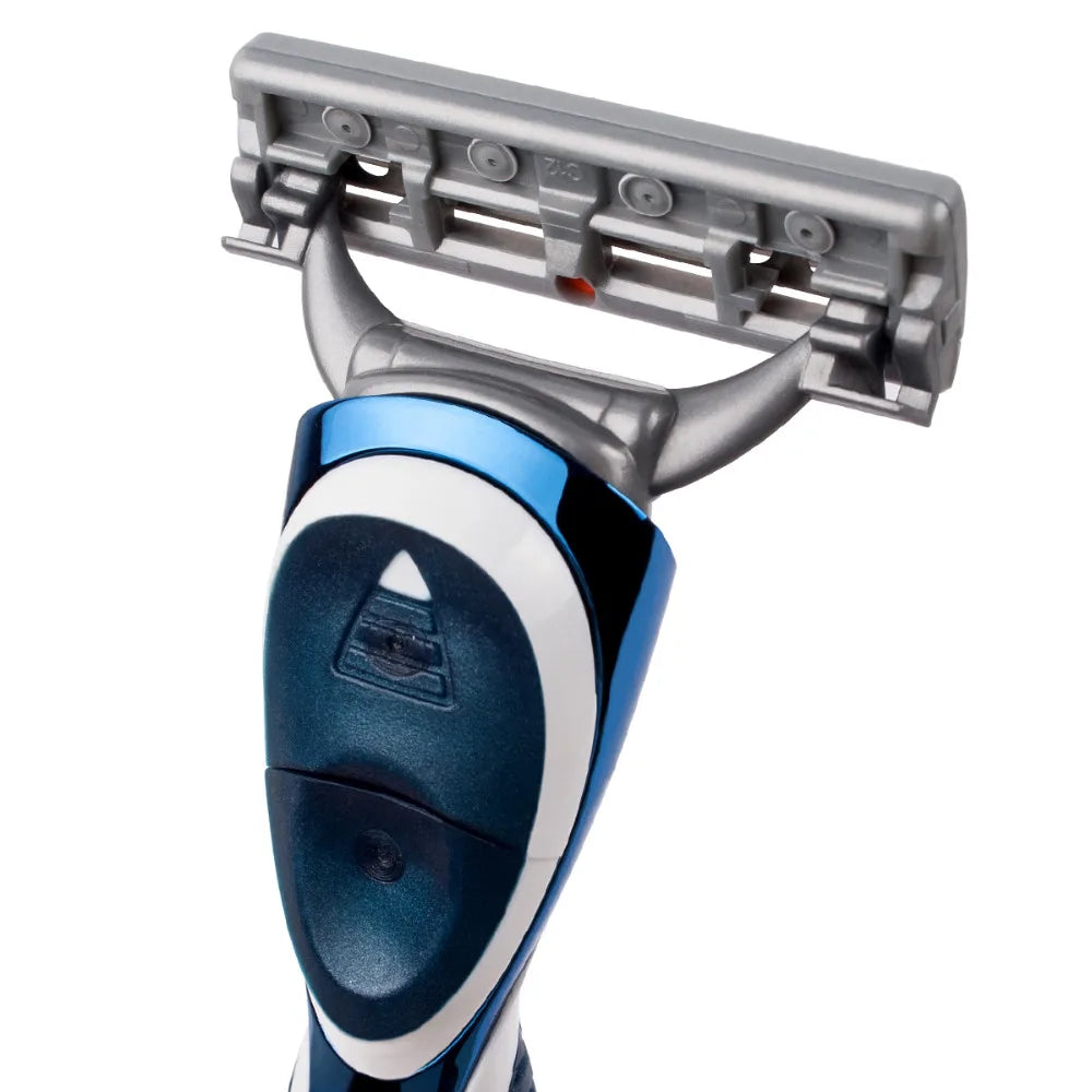 QShave Orange Series 3 Layer Razor Blade Refill Men Manual Shaving X3 Blade 4 Cartridges can choose IT 8 and 16 Cartridges
