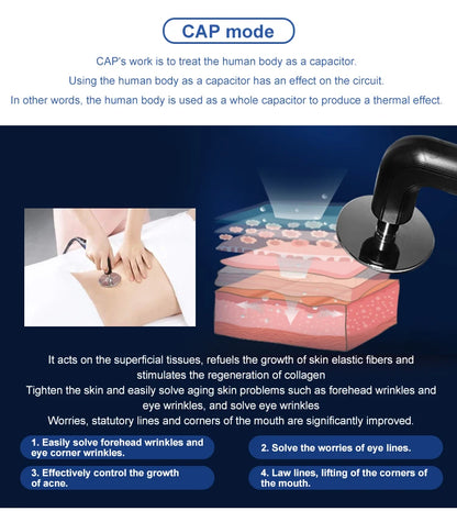 2025 448 kHz Weight Loss RET CET Thermal Energy Master Liposuction Fat Dissolution Lymphatic Thermal Therapy Body Contouring Ant
