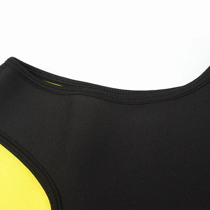 Slimming Shaper Clothes Sweat Vest Fat Burner Body Belt Waist Body Building Tummy Tank Top for Man Weight Loss