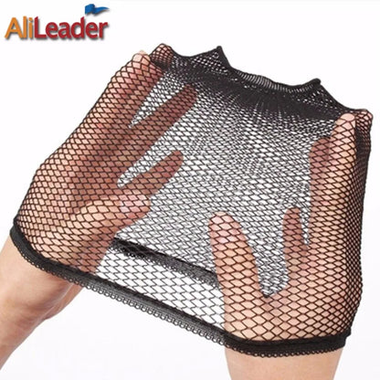 1/2/5Pcs Nylon Hair Net Good Quality Wig Hair Nets With Elastic New Fashion Hairnet Mesh Wig Caps For Women Open Ended Wig Cap