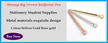 2/6/10/PCS GENKKY Ballpoint Pen Metal Materiall Press Style Ball Pens For School Office Writing Point 0.7mm Ink Color Black Blue