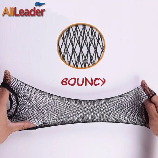 1/2/5Pcs Nylon Hair Net Good Quality Wig Hair Nets With Elastic New Fashion Hairnet Mesh Wig Caps For Women Open Ended Wig Cap