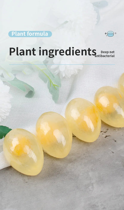 Natural Collagen Egg Soap 80g Wholesale Collagen Bath Soap Bar Cleaning Hydrating Moisturizing Soap