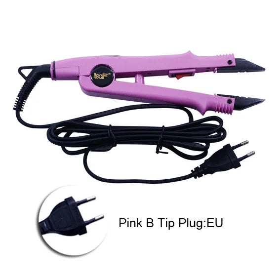 1pc JR-611 A/B/C tip Constant Heat Iron Hair Connectors Hair Extensions Tools  Fusion Iron Wand Iron Melting Tool+EU outlet