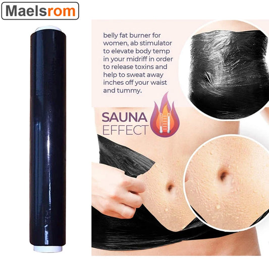 10inch*60m Slimming Plastic Wrap Lose Weight Burning Fat Wrap For Belly Stomach Wrap Slimming Wrap,weight Loss Wrap Sauna Belt