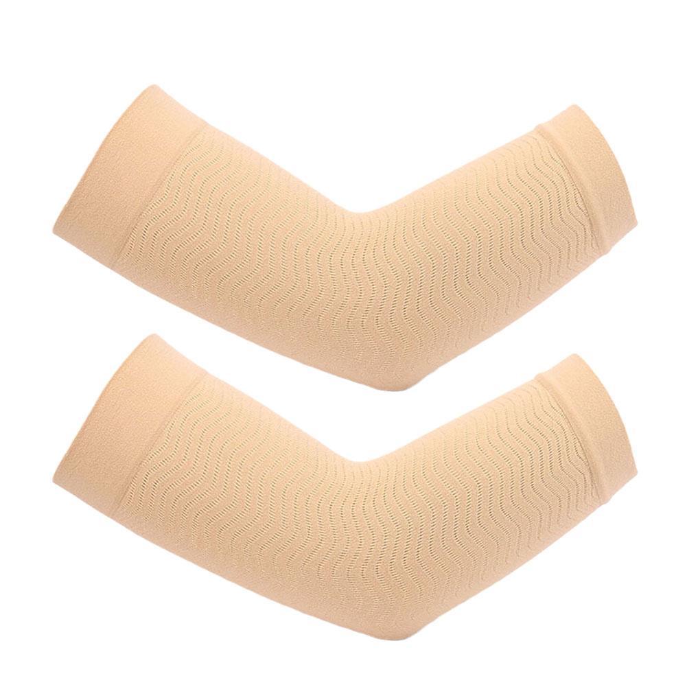 2pcs Arm Sleeve Weight Loss Calories Off Slim Slimming Arm Shaper Massager Sleeve Wrap Weight Loss Fat Burning Running Arm Cover