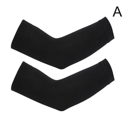 2pcs Arm Sleeve Weight Loss Calories Off Slim Slimming Arm Shaper Massager Sleeve Wrap Weight Loss Fat Burning Running Arm Cover