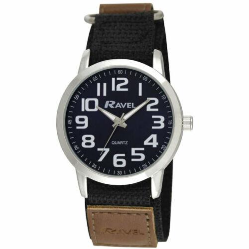 Ravel Men Sports Case Arabic Dial Velcro Strap Watch R1601.65.23