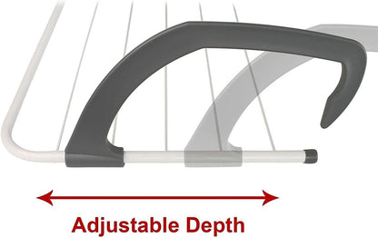 Radiator Airer With 5 Adjustable Arms For Drying Clothes Max Temp 70c