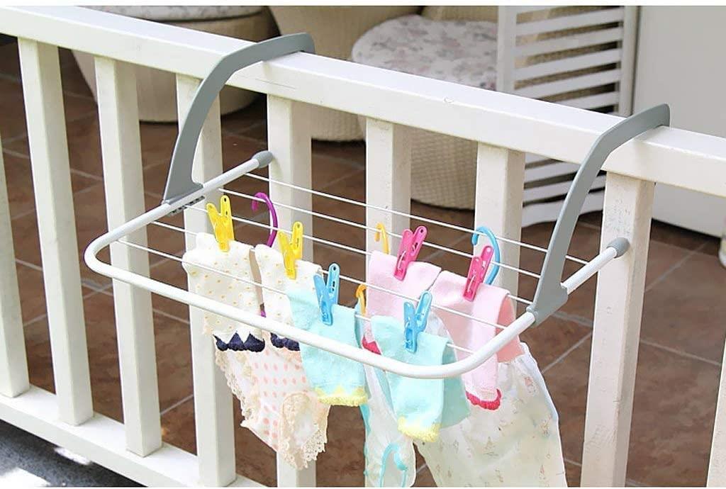 Radiator Airer With 5 Adjustable Arms For Drying Clothes Max Temp 70c