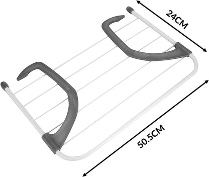 Radiator Airer With 5 Adjustable Arms For Drying Clothes Max Temp 70c