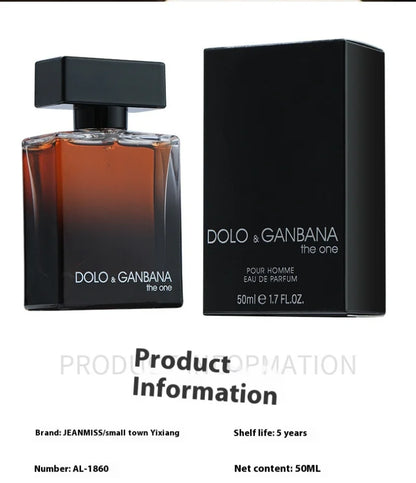 High Quality Eau De Toilette for Men - Fresh Romantic Fougere Scent Woody Notes 50ml Cologne Perfume