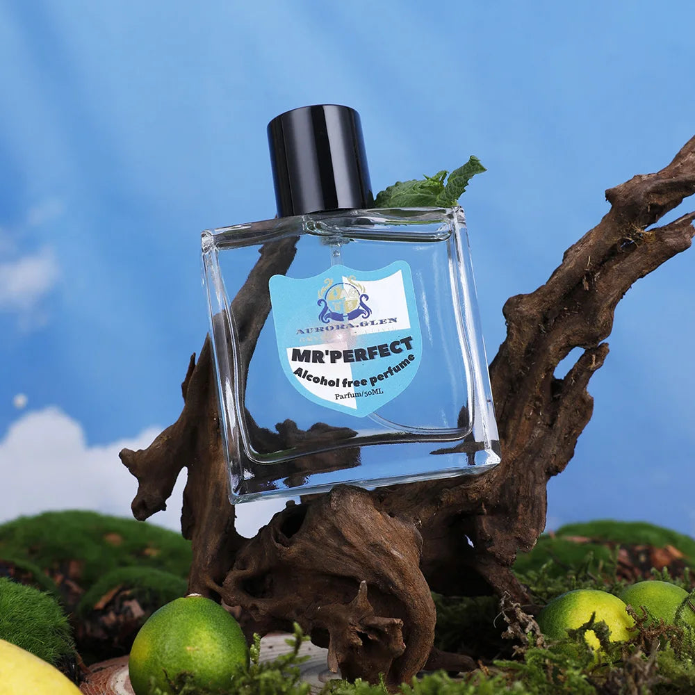 Men's Original Alcohol-Free Perfume Long Lasting Woody Notes Cedar Musk Amber Intense EDP Summer Deodorant Clothes Fragrance