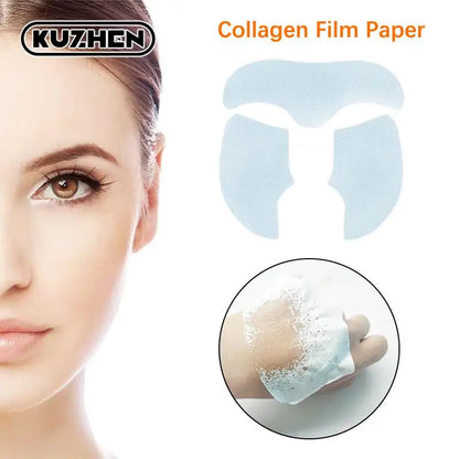 Collagen Film Paper Soluble Facial Mask Face Skin Cheek Sticker Forehead Patch Smile Lines Patches Anti-aging Wrinkles Remover