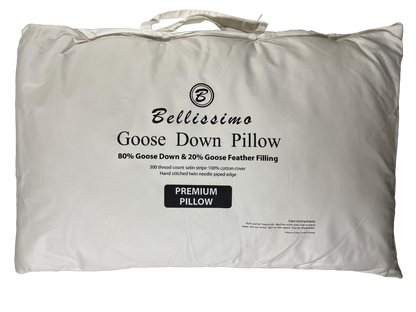 Hungarian White Goose Down Pillow