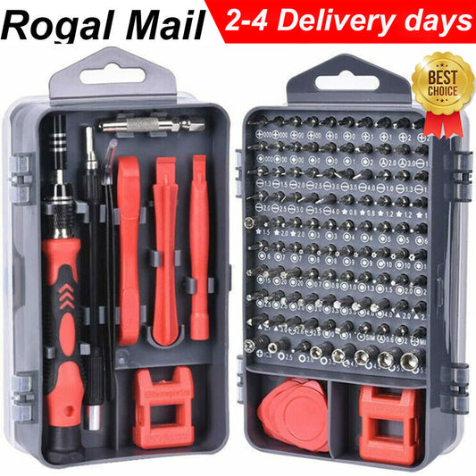 122 in 1 Magnetic Precision Screwdriver Set PC Phone Electronics Repair Tool Kit