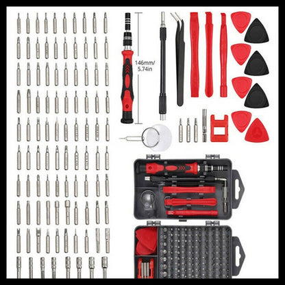 122 in 1 Magnetic Precision Screwdriver Set PC Phone Electronics Repair Tool Kit