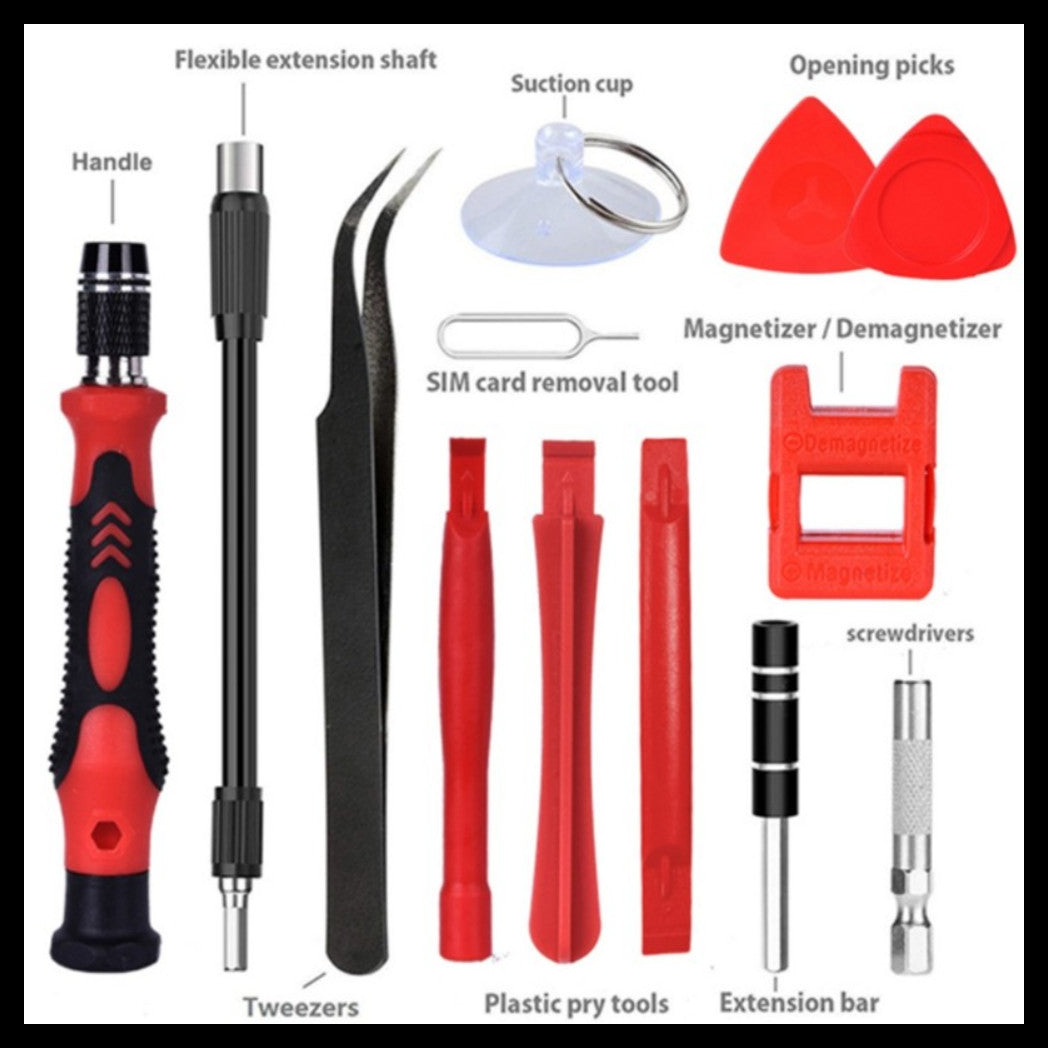 122 in 1 Magnetic Precision Screwdriver Set PC Phone Electronics Repair Tool Kit
