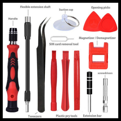 122 in 1 Magnetic Precision Screwdriver Set PC Phone Electronics Repair Tool Kit