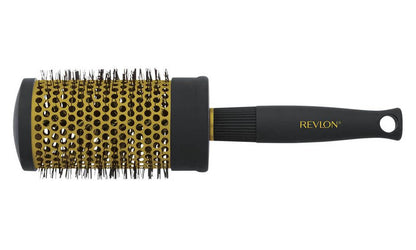Revlon Ionic Ceramic Striking Volume Large Round Barrel Blow Dry Hair Brush Nano Anti Bacterial Technology