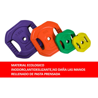 weight and bar set, total 20 kg, adjustável, ideal for treining at home, various weigns you available in our loop